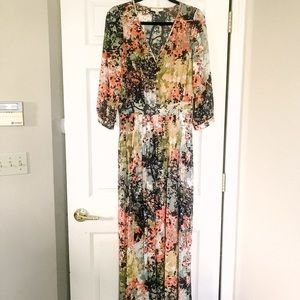 Boho Maxi Dress from Anthropologie
